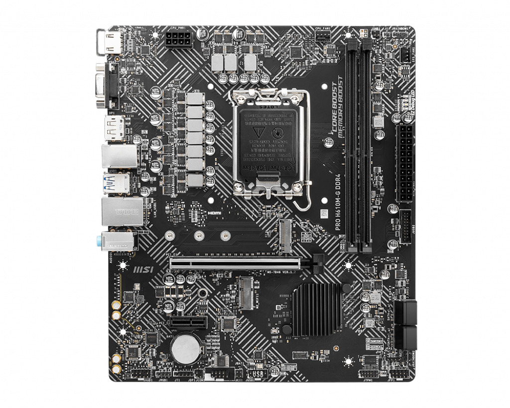 Motherboard MSI PRO H610M-G DDR4